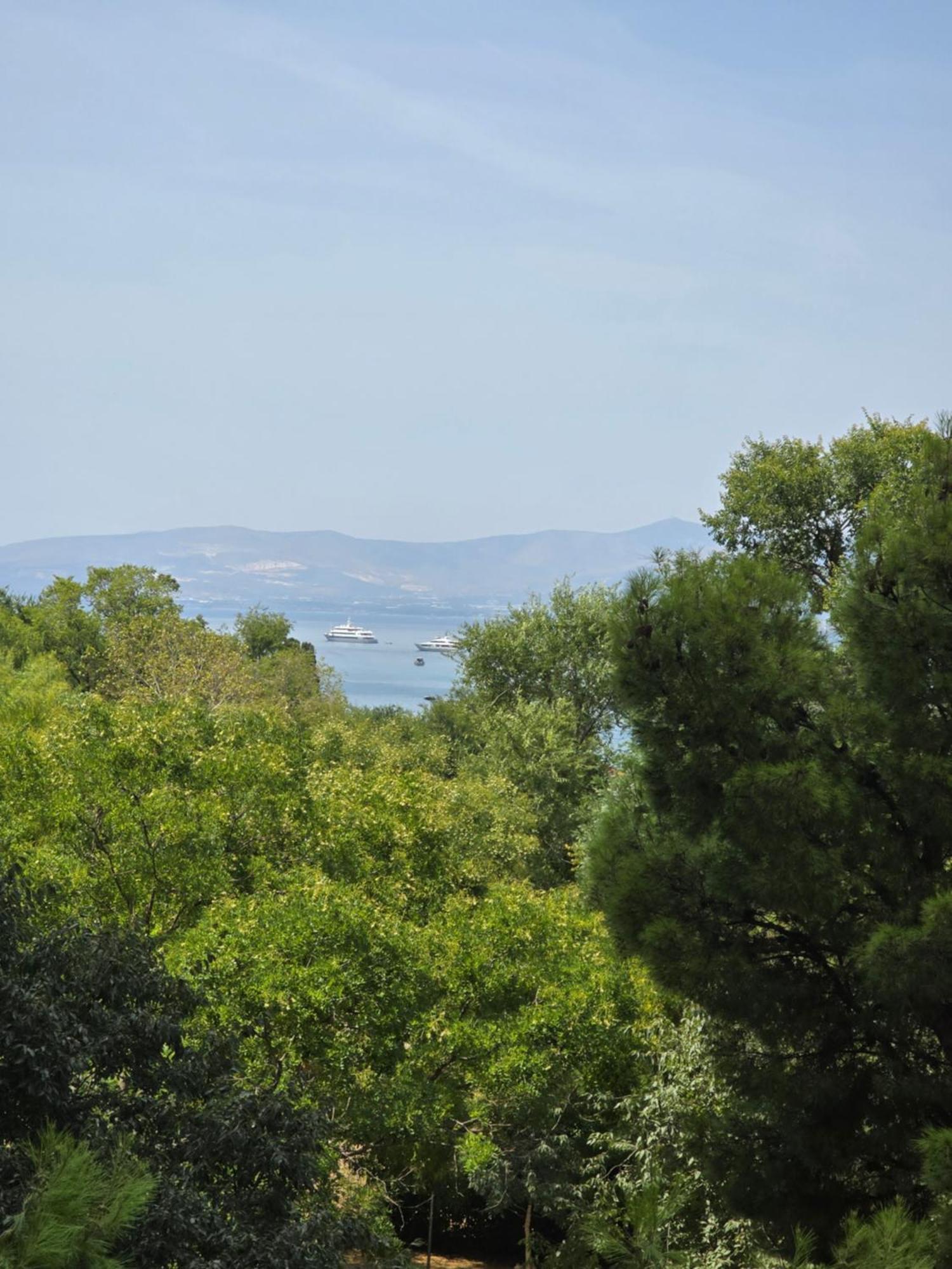 Blue Sea View Apartment Spalato Esterno foto
