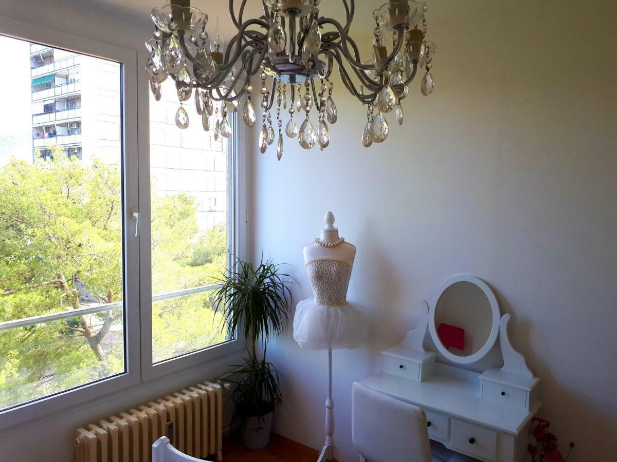 Blue Sea View Apartment Spalato Esterno foto